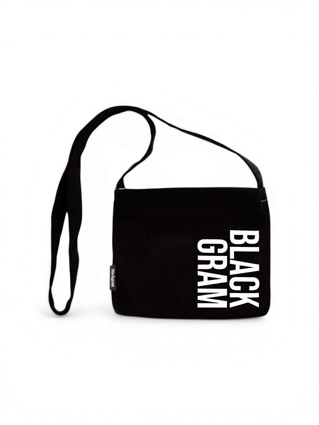 Mini Shoulder Bag in Jet Black