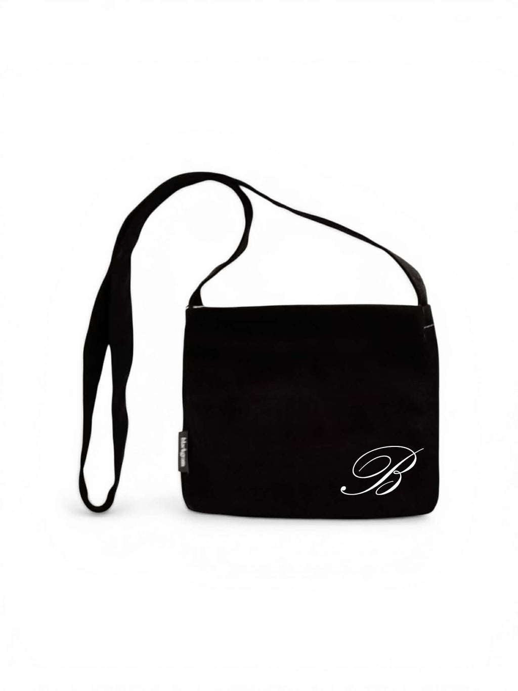 Mini Shoulder Bag in Jet Black
