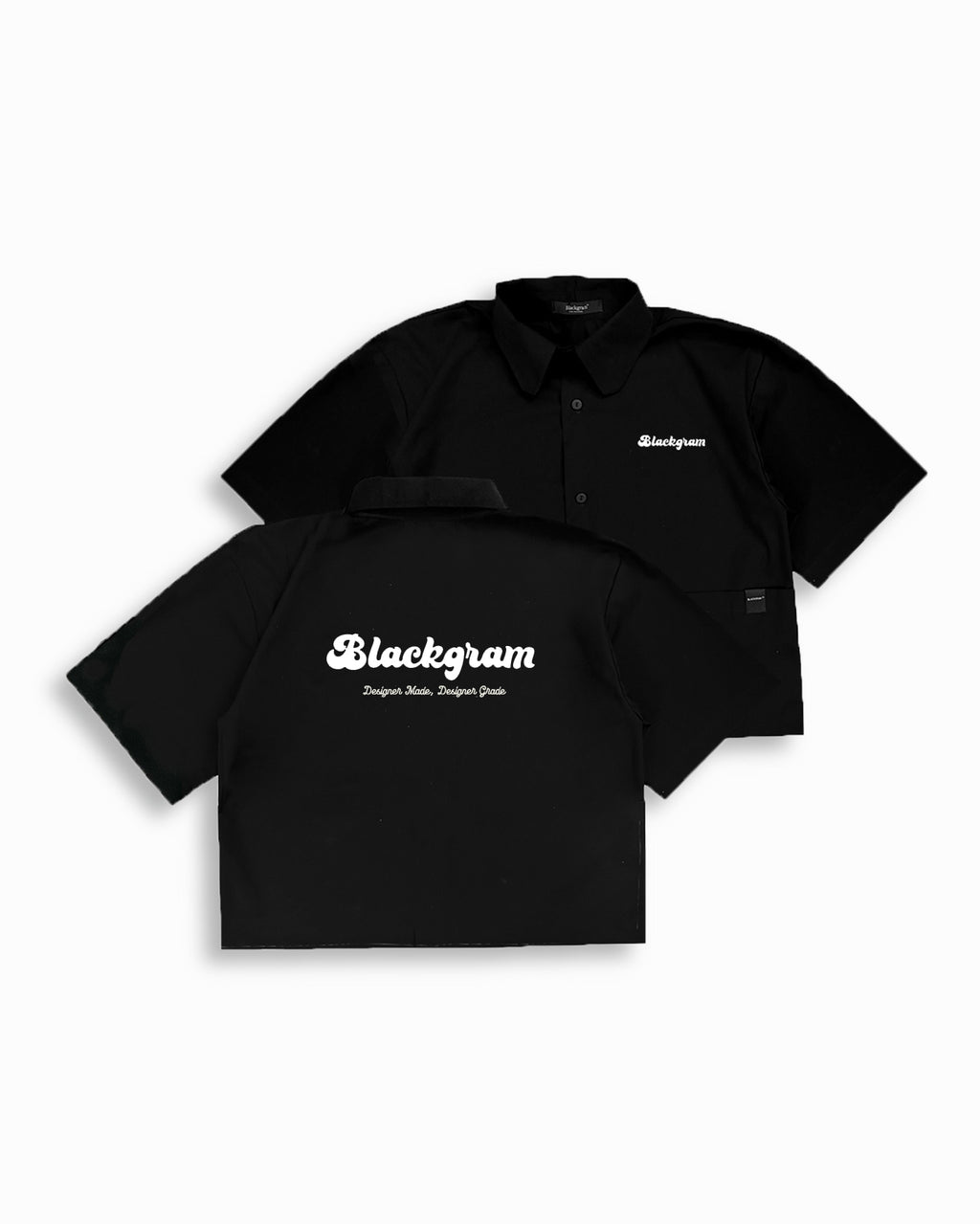 Button Down Work Shirt Bratsy Script