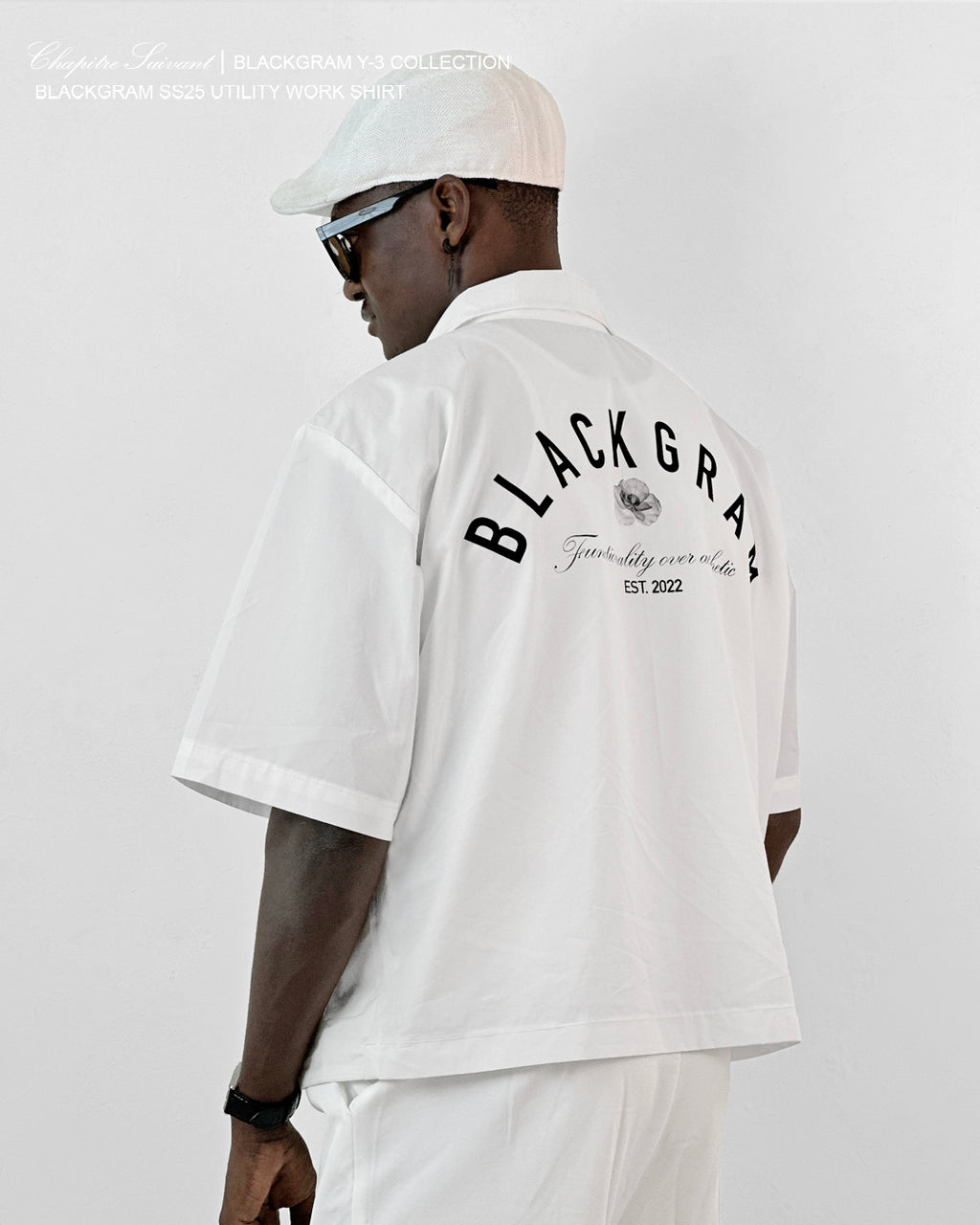 Floral Utility Work Shirt