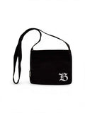 Mini Shoulder Bag in Jet Black