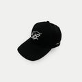 Embroidered Script Cap - Jet Black