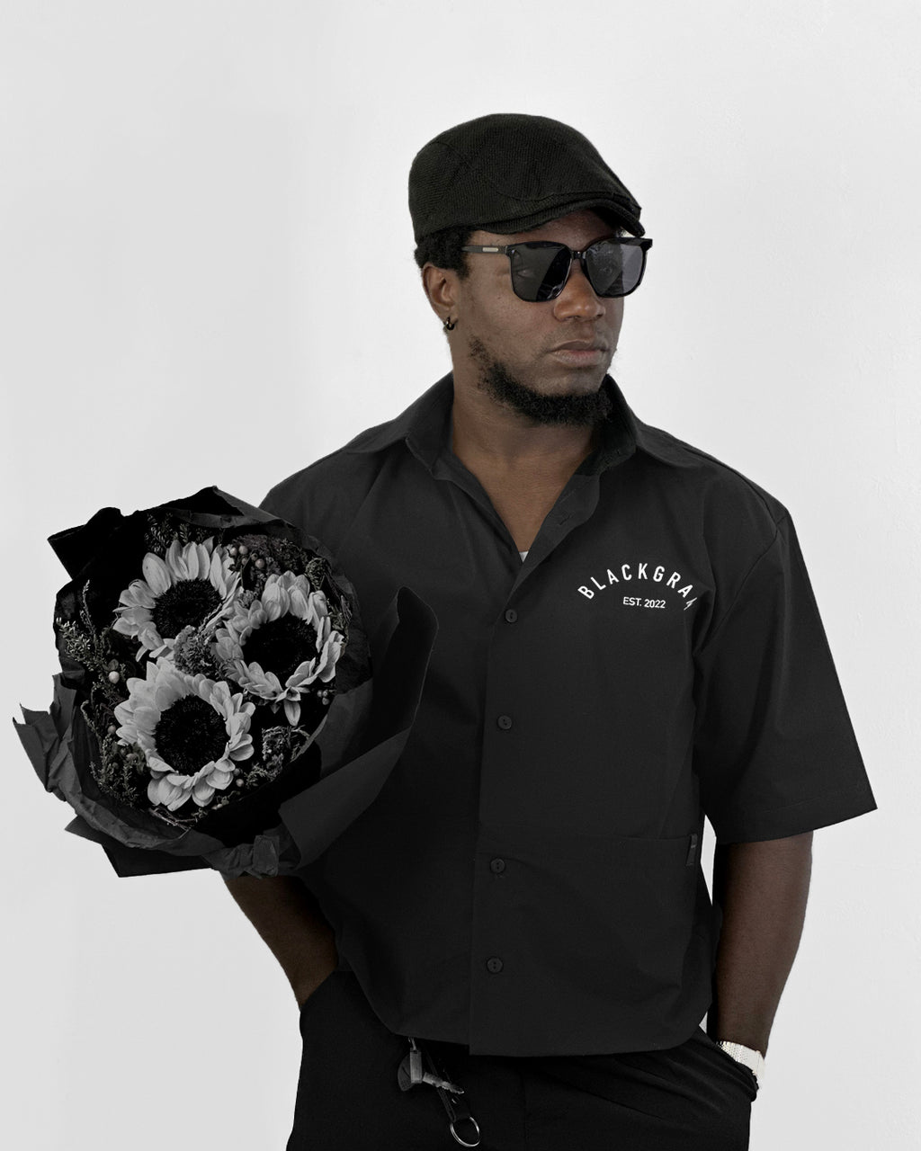Utility Boxy Cropped Work Shirt Classic