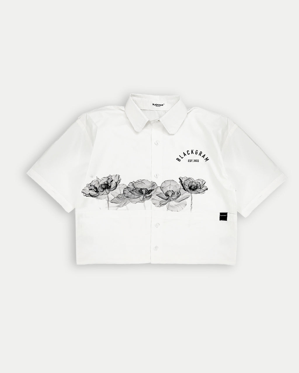 Floral Utility Work Shirt