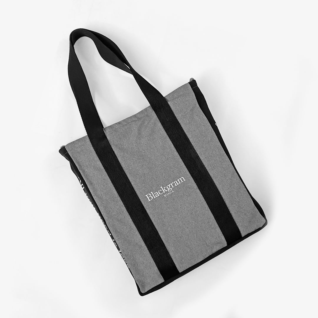 Zippered Tote Bag - Classic Print