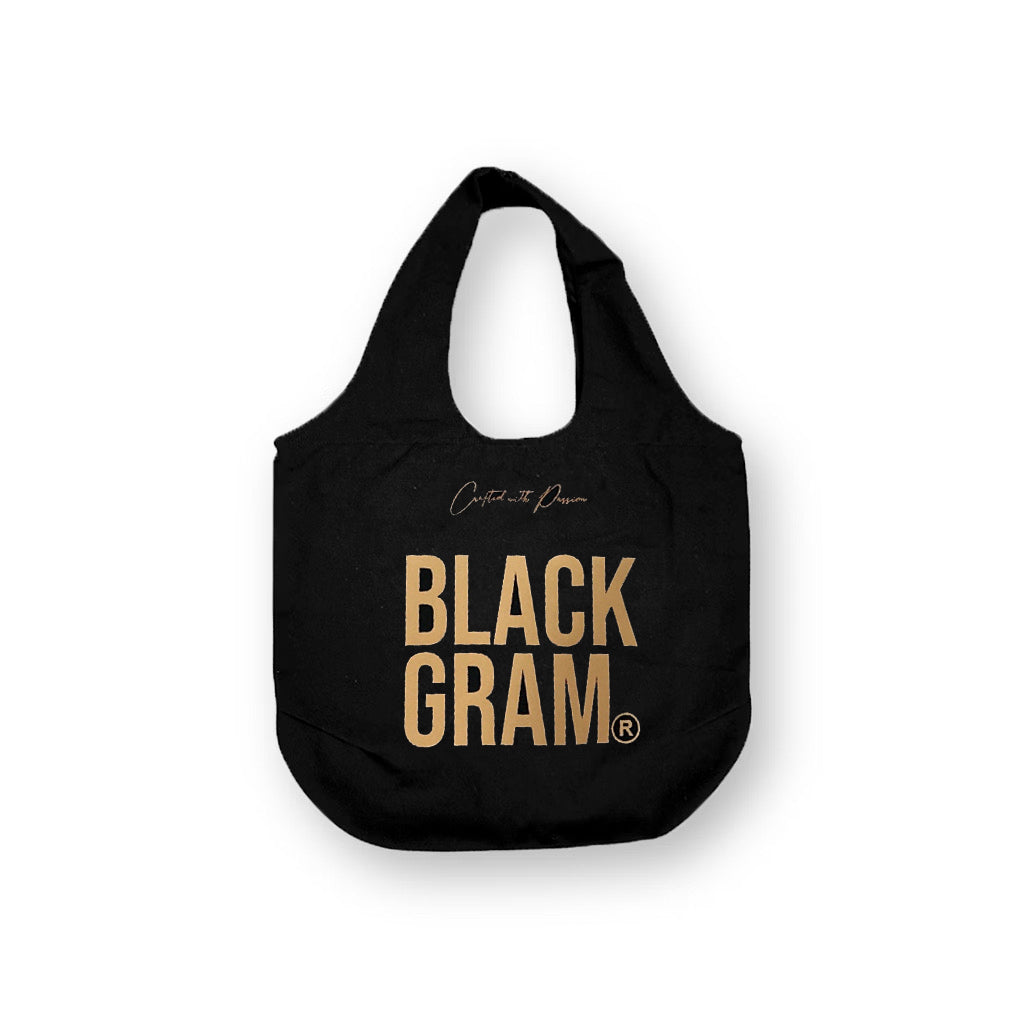 Blackgram ID Tote Bag - Sand Caramel Print