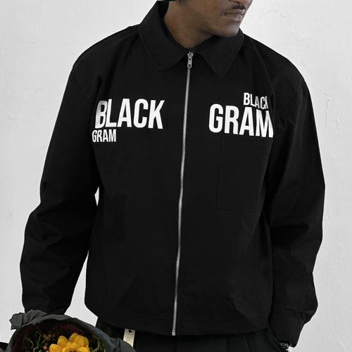 Blackgram Zippered Long Sleeve - Bold Print