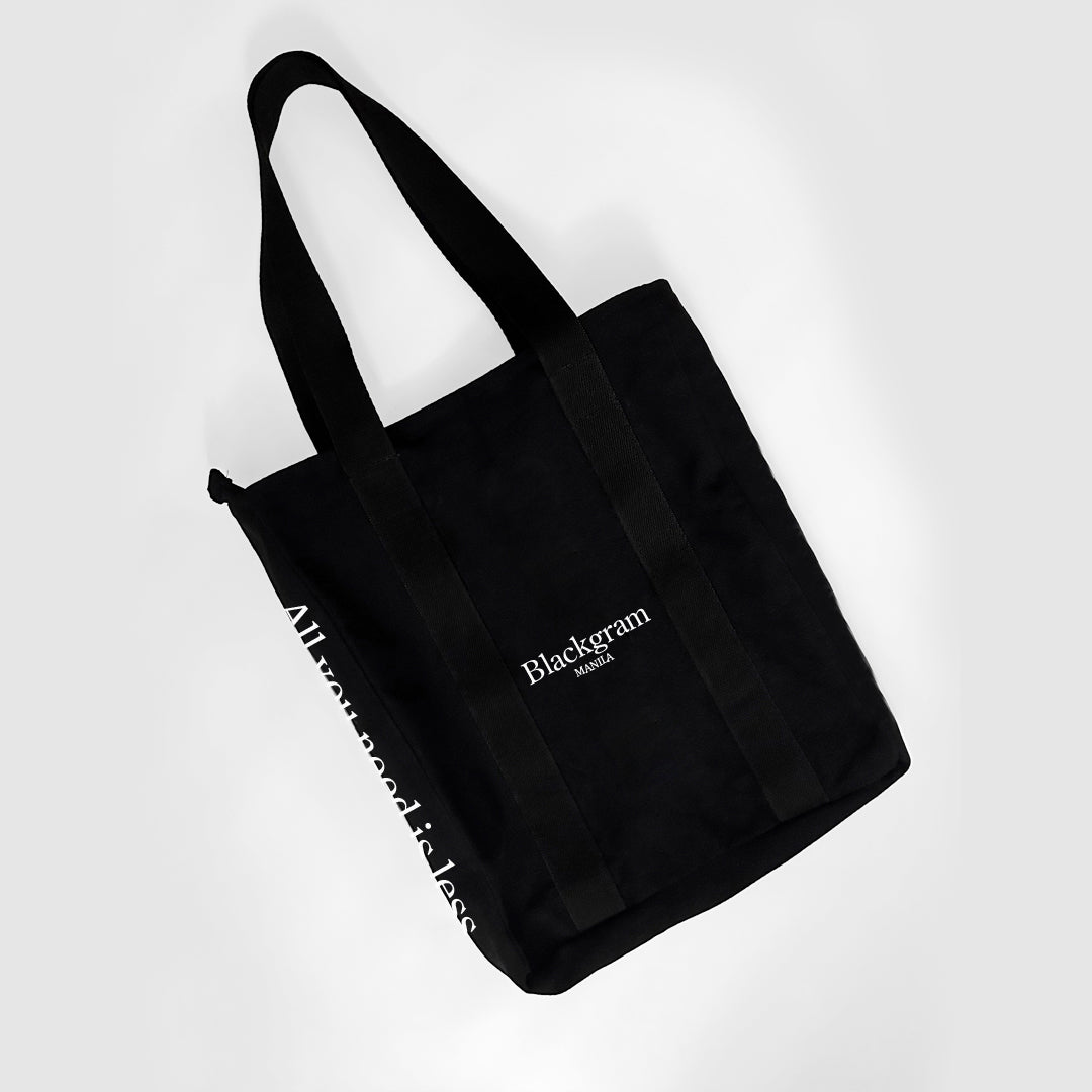 Zippered Tote Bag - Classic Print