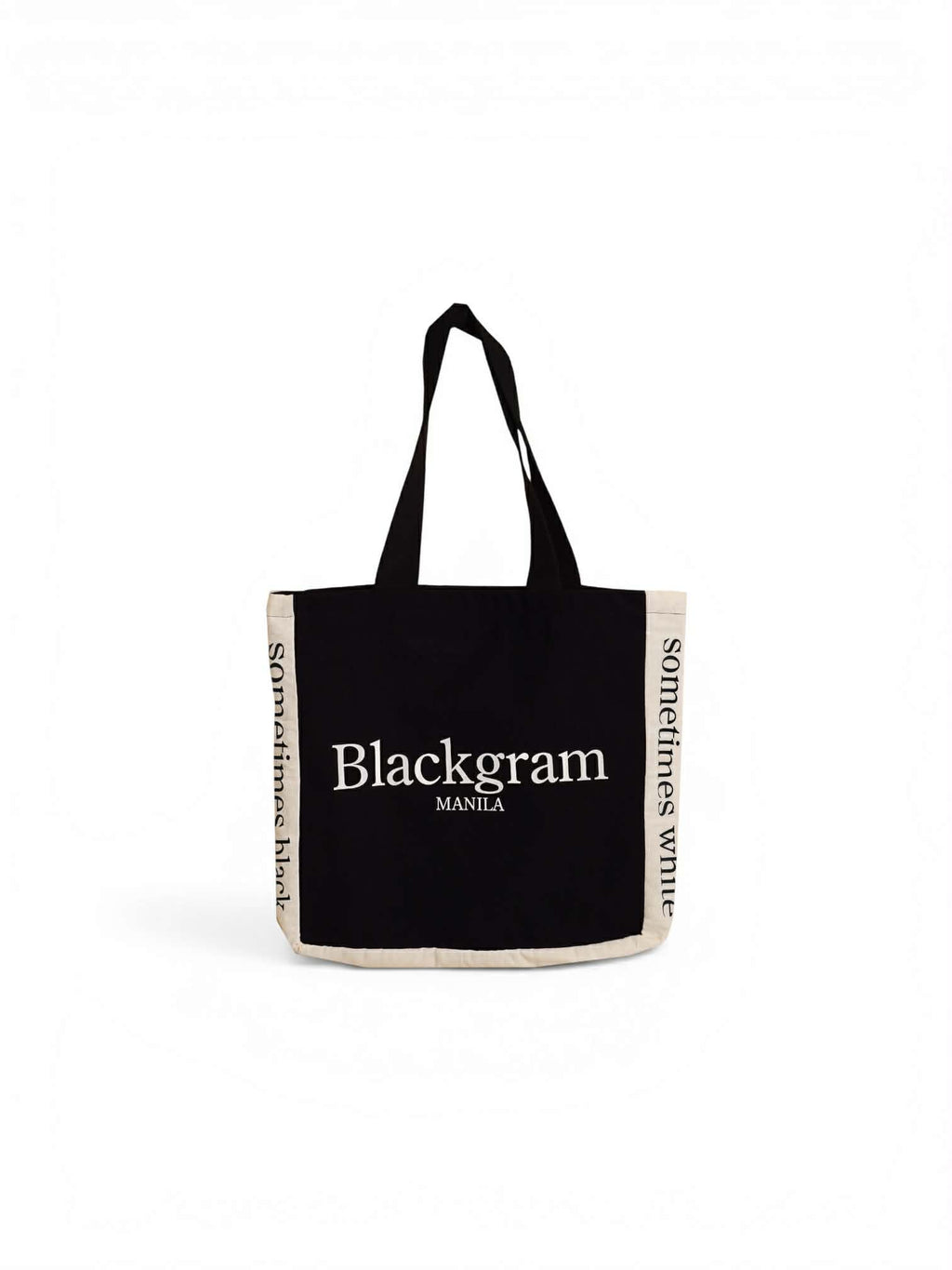 Blackgram Open Top Canvas Tote Bag Classic Print