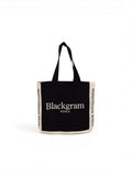 Blackgram Open Top Canvas Tote Bag Classic Print